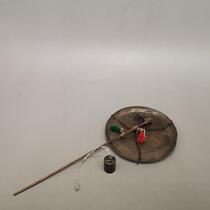 Antique miscellaneous collection Antique old copper small scale Traditional Chinese medicine medical herbs small scale Old-fashioned small portable scale Old copper scale