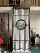 Tùy chỉnh 
            Tùy chỉnh mới phong cách Trung Quốc phòng khách vách ngăn kim loại phong cảnh lối vào kính nền tường TV màn hình cổ điển bằng thép không gỉ vách nhôm ngăn phòng