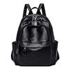 Women's Backpack 2024 New Trendy Korean Style Versatile Fashionable Soft Leather Women's Backpack Internet Celebrity Travel Bag Women's Small Bag