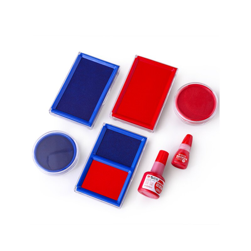 Morning light seal financial seal printing oil office supplies quick dry printing mud quick dry printing oil red financial seal supplies quick dry printing