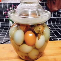  Pickled salted eggs Duck eggs Pickled goose eggs Salted egg jar Sugar garlic jar Sichuan kimchi container Glass jar thickened