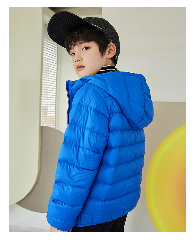 Cabbeenlove 卡宾童装 轻薄保暖儿童羽绒服 天猫优惠券折后￥99包邮（￥229-130）男、女童110~160码4色可选
