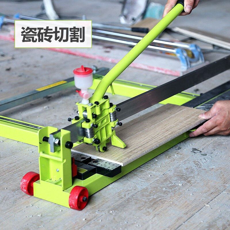 Hand-tiger tile push manual floor tile cutting machine high precision roller floor tile cutting artificial hand-push table