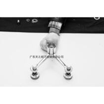 Type 160 304 stainless steel connecting claw glass grabber point connecting piece connecting claw curtain wall claw awning bracket accessories)