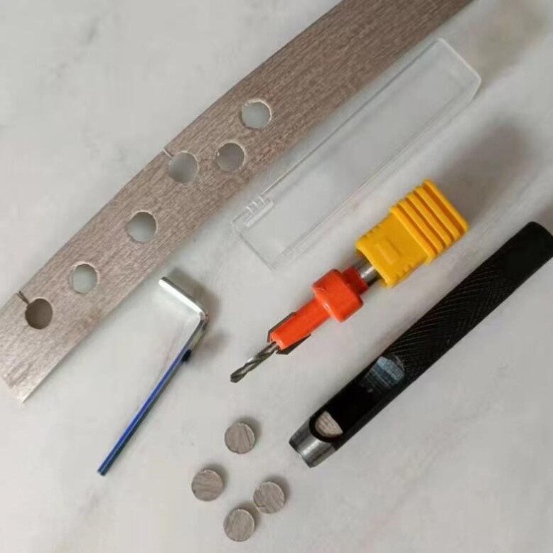 Wardrobe electric drill hole opener drilling cabinet nail hole cover round hole hole cover screw nail eye cover pliers punch single hole