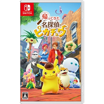 (自营)日版 名侦探皮卡丘闪电回归 任天堂Switch 游戏卡带 中文