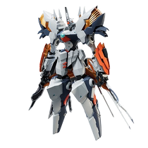 (Self-operated) GSC MODEROID assembled model armed mecha Rhine Barrel overspeed mode