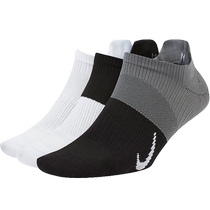 (Self-operated) NIKE Womens EVERYDAY PLUS LTWT NS 3PR Socks CV2964-904