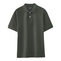(Self-operated) Marc OPolo (same style in shopping malls) pineapple texture flat machine collar mens short-sleeved Polo shirt