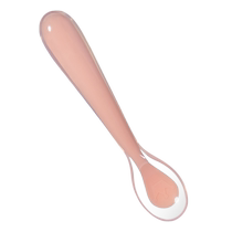 (Self-operated) ecuskids silicone soft spoon for newborns to feed water eat and puree bendable complementary food spoon