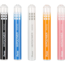 Pentel Mini Eraser Push Type Creative Retractable Portable Student Eraser Replaceable Core Art Sketch Painting Multi-Color Optional Single ZE82