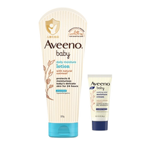 (Self-operated) Aveeno Baby Moisturizing Lotion Body Lotion Cream 227g Soothing Moisturizing Lotion 14g