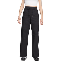 (Self-operated) Nike high-waisted woven womens casual splicing loose straight sports pants FB8285-010