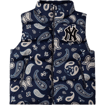 (Self-operated) MLB down vest mens and womens cashew flower sports coat warm couple wear 3ADVI0126