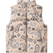 (Self-owned) MLB cashew flower jacket feather horse vest men and women winter new casual vest warm coat 3ADVI0126