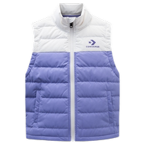 (Self-operated) Converse childrens clothing boys down vest autumn and winter style girls winter clothing medium and large childrens vest jacket trendy
