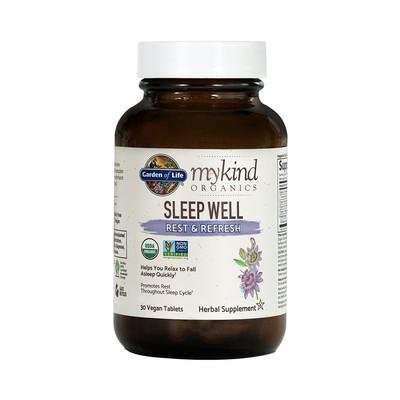 有机植物舒压睡眠片 褪黑素美国