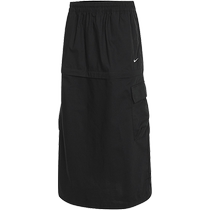 (Self-operated) NIKE Nike womens AS ESSTL WVN MR CGO MDI woven skirt FV7504-010