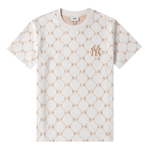 (Self-operated) MLB mens and womens running training short-sleeved comfortable breathable half-sleeved T-shirt 3ATSM0143-50CRS