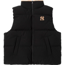 (Self-operated) MLB mens and womens down vest jacket new sportswear warm sleeveless vest jacket trendy