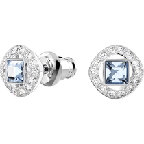 (Self-operated) Swarovski earrings crystal elegant blue exquisite and versatile as a gift for your girlfriend 5662143