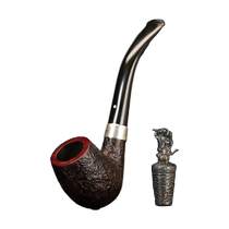 (Self-operated) British The White Spot Shell Briar 2017 Christmas Pipe Limited Edition Pipe