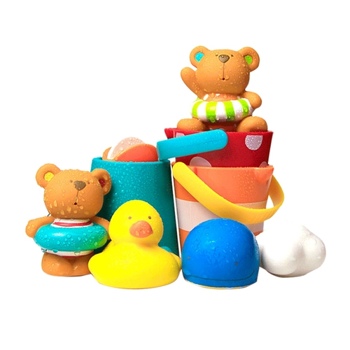 Игрушка для игр в воде, фонтан для плавания, заводная кукла