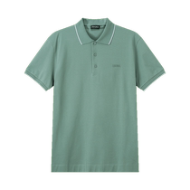 (Self-operated) Second-hand brand new and unused Zegna ZEGNA mens cotton slim-fit short-sleeved POLO shirt