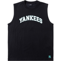 (Self-operated) MLB sleeveless mens and womens new sports and leisure half-sleeved loose breathable T-shirt vest 3ATKV0143