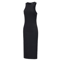 (Self-operated) NIKE Nike Womens AS CHLL KNT RIB MIDI Dress FN3680-010