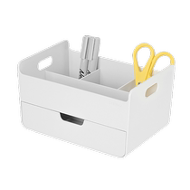 (Self-operated) South Korea SYSMAX office stationery storage box desk dust-proof storage rack drawer-type pen holder
