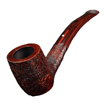(Self-operated) UK The White Spot Cumberland No. 4 imported briar pipe