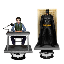 (Self-operated) Beast Kingdom DC genuine Dark Knight Joker Batman figure ornaments and peripherals