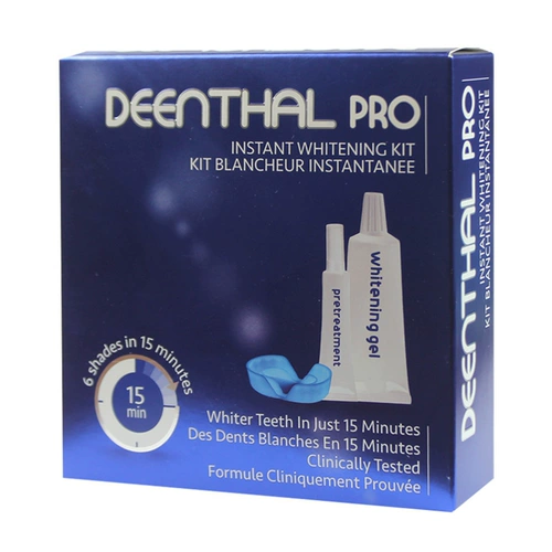 DEENTHAL Осветляющий восстанавливающий гель, лечебный комплект