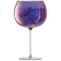 (Self-operated) British imported LSA Dela Purple series goblet crystal glass mojito cup red wine glass