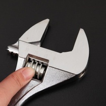 Wrench adjustable wrench 8 multi-functional short inch adjustable spanner function 15 open dual-purpose movable 12 large 10