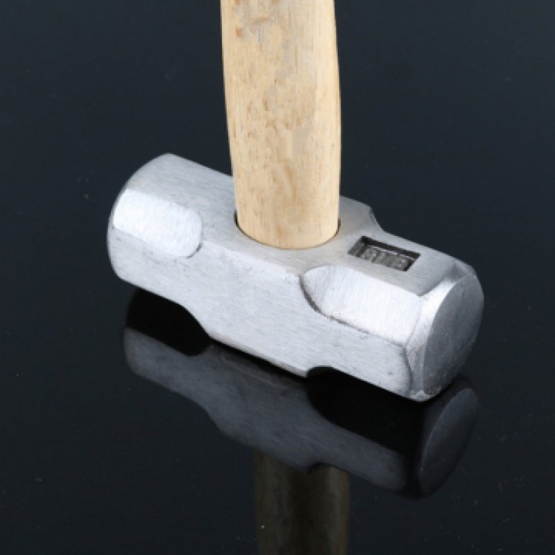 Octagon hammer head handle heavy hit wall remove wall hammer multi-functional stone hammer site with ro head tool
