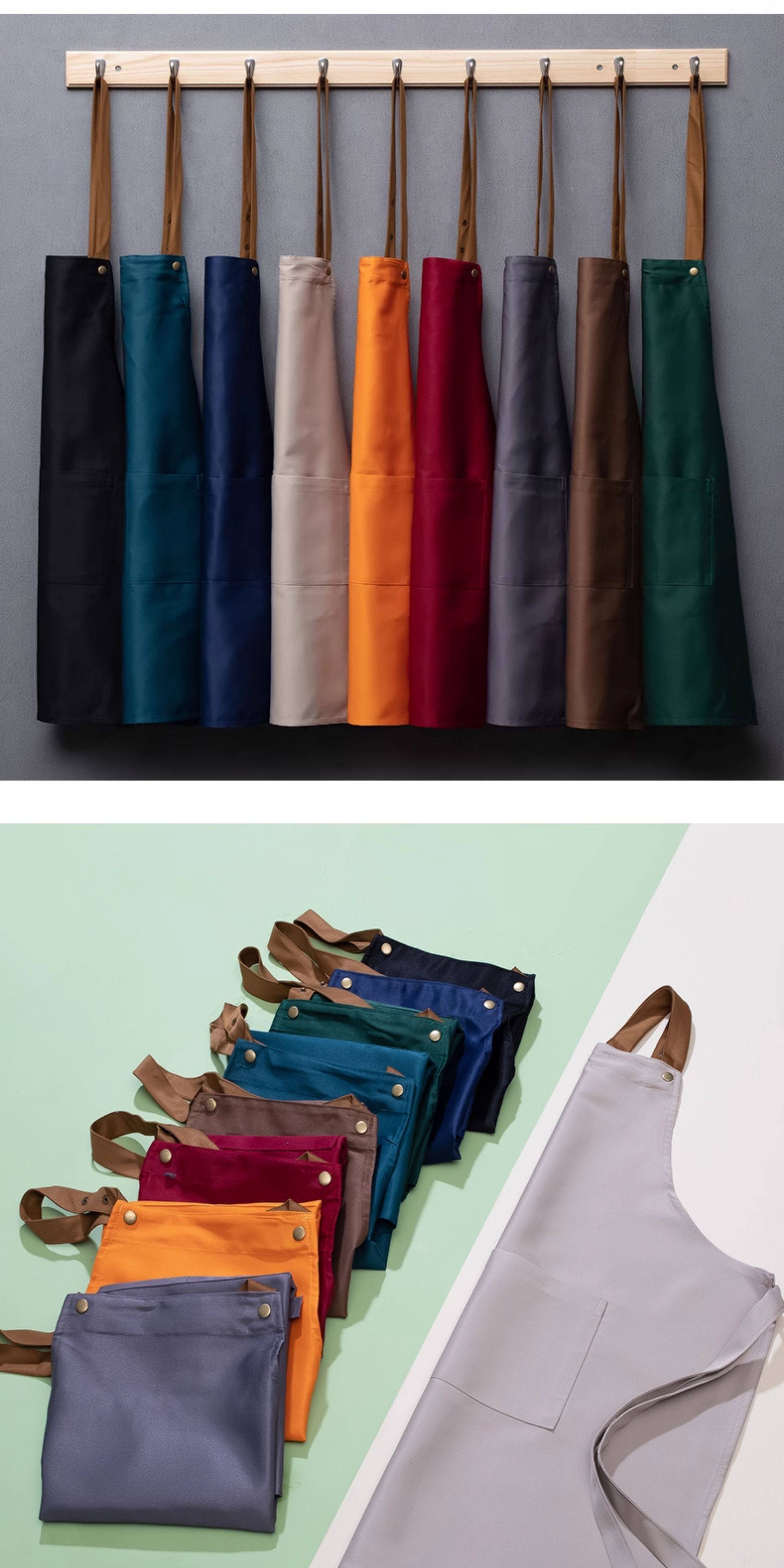 Waterproof Oil Resistant Kitchen Household Hanging Apron Coffee