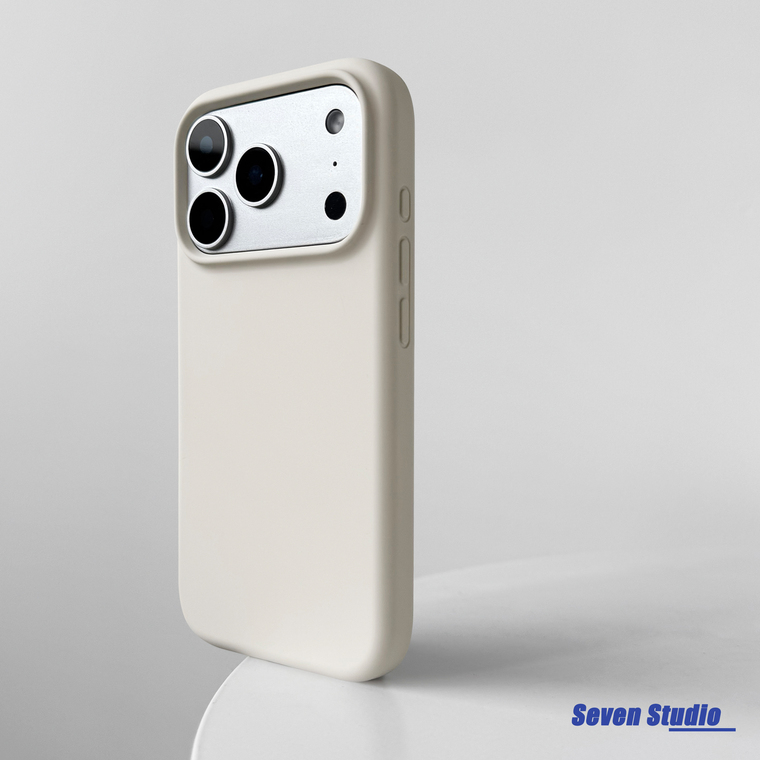 Cream Minimalist Raised Camera iPhone Case for iPhone 17, 16, 15, 14 and 13 - view 30