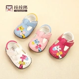 拉拉猪 Летние детские сандалии для раннего возраста для девочек, обувь, мягкая подошва, 6-12 мес., 1 лет