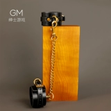 SM Sex Leather Dancuffs Tie Tie -связывающие кожаные наручники собачьи рабыни мужски и женщины альтернативные пытки