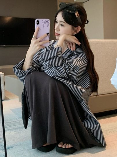 Gorgeous Autumn and Winter Clothing 2026 New Style Cool and Elegant Rich Girl Outfit French Dress Women's Two-Piece Set
