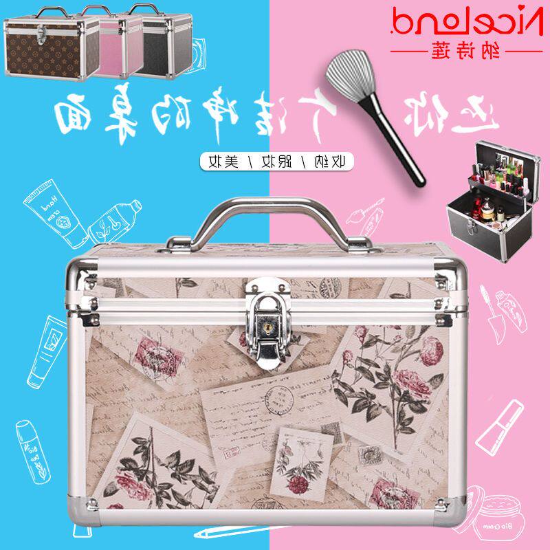 Professional skin care cosmetics household bag cosmetics artist hand-grabbed embroidery nail semi-permanent toolbox