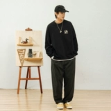 714street, весенняя японская толстовка, лонгслив, круглый воротник