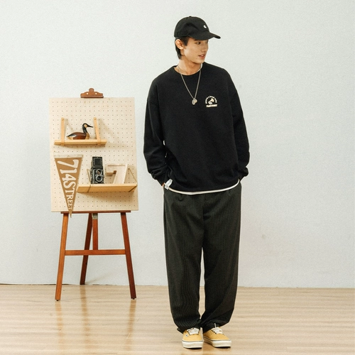 714street, весенняя японская толстовка, лонгслив