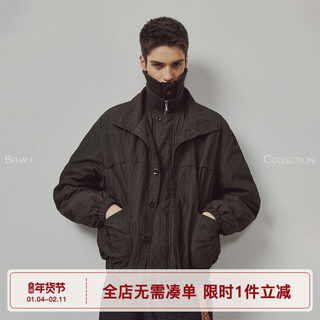 714street高端线 BEHALF  日本和纸感 LM风双领层次3M新雪丽夹克