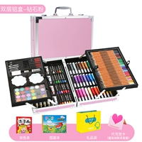 Двойная слоя] алюминиевая коробка] Алмазный порошок+роскошный подарок