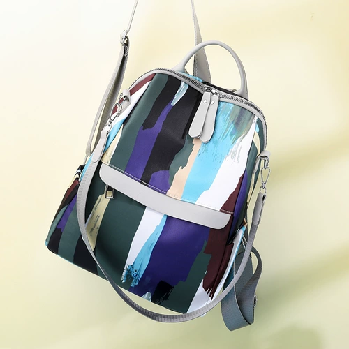 Рюкзак, сумка через плечо, модный универсальный ранец, сумка для путешествий, шоппер, ткань оксфорд, 2020, в корейском стиле