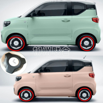 Adaptation of the five-rhombus macro light mini macaronv hub cover MINI wheel hood cap original car straight sale