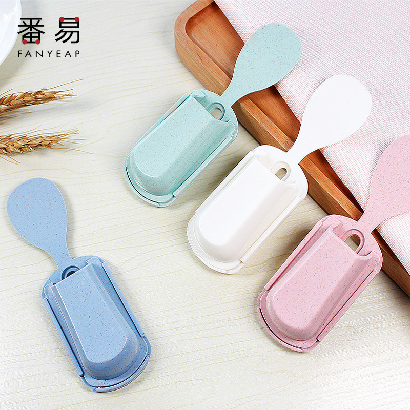 Rice Spoon Seating shelf Removable Suction Cup Type Electric Rice Cooker rice spoon Spoon Holder Kitchen SUCTION PAN WALL PLASTIC HANGING SPOON HOLDER